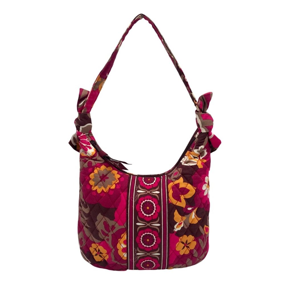Vera Bradley Floral Print Fabric Olivia Shoulder Bag